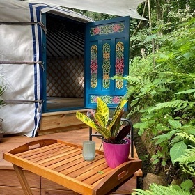 Yurt in the Wood - Glamping Hibojedy - Hvzda