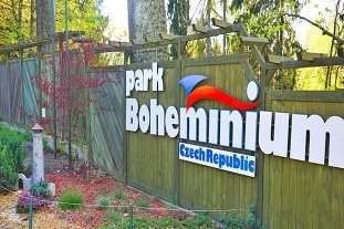 Park Boheminium  Marinsk lzn